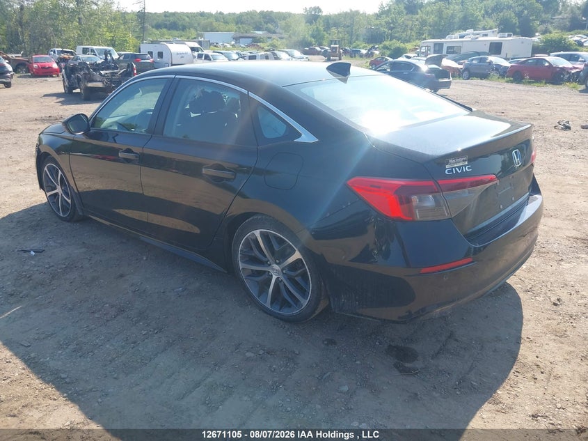 Vin: 2hgfe1f97rh000479, lot: 3074233, honda civic touring 20243
