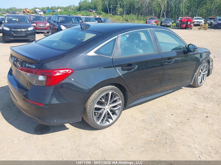 Vin: 2hgfe1f97rh000479, lot: 3074233, honda civic touring 20244