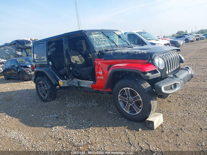 Vin: 1c4hjxen9pw614579, lot: 3074264, jeep wrangler sahara 2023 img_1