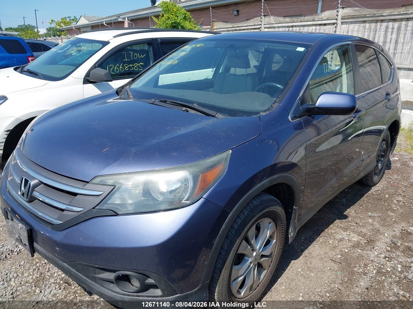2012 Honda CR-V, Rear, IAAI, VIN 2HKRM4H75CH101076 — photo 2