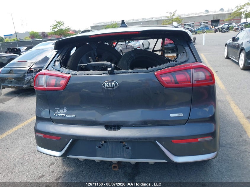 2017 KIA NIRO SPORT UTILITY VEHICLE 1.6L I-4 DI, DOHC, VVT, 104HP