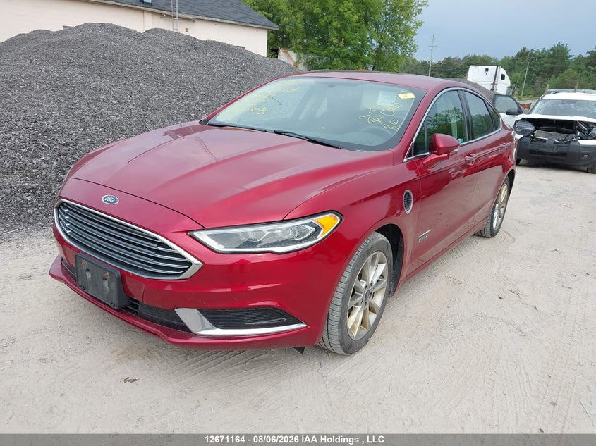 Vin: 3fa6p0pu3jr282737, lot: 3074294, ford fusion se phev 20182