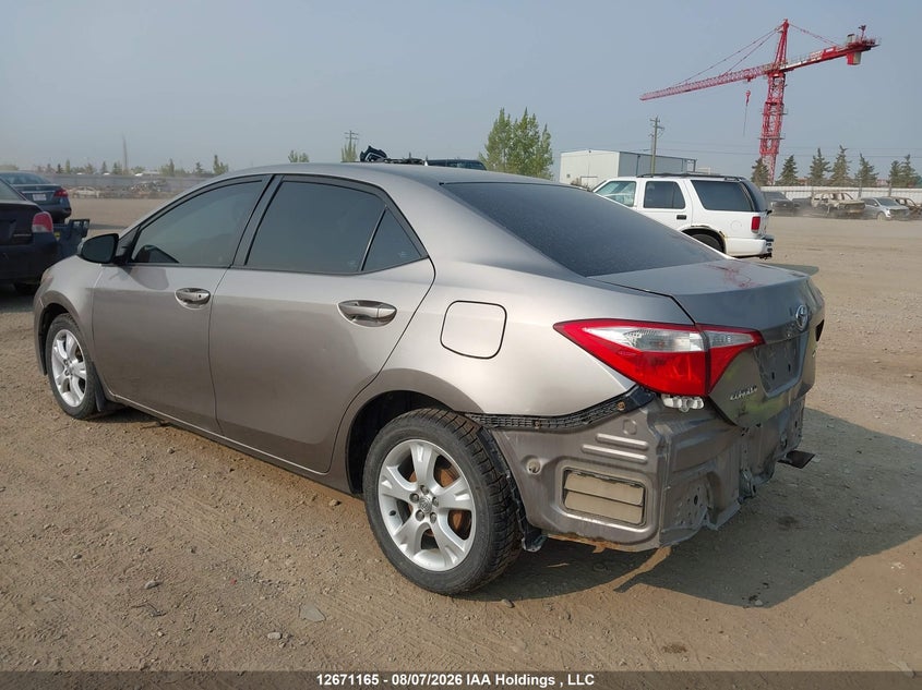 Vin: 2t1burhe7ec108386, lot: 3074295, toyota corolla le 20143