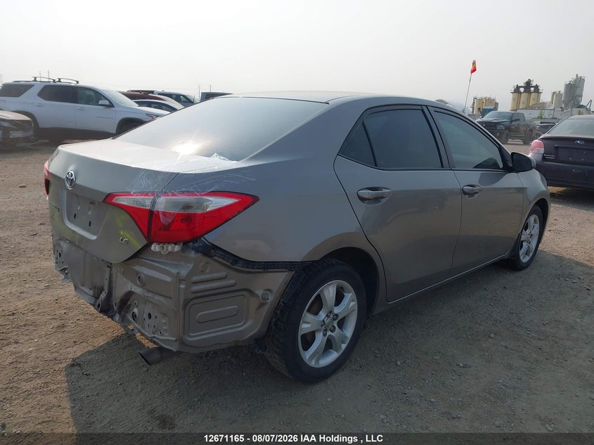 Vin: 2t1burhe7ec108386, lot: 3074295, toyota corolla le 20144