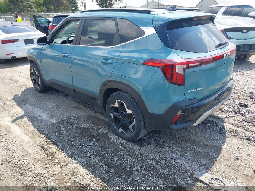 Vin: kndercaaxr7573061, lot: 3074304, kia seltos ex 20243