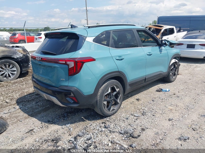Vin: kndercaaxr7573061, lot: 3074304, kia seltos ex 20244