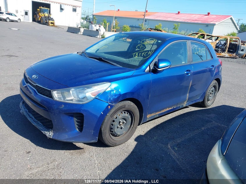 2018 Kia Rio, Правый зад, IAAI, VIN 3KPA25AB4JE138581 — фото 2