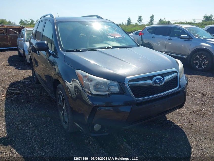 Vin: jf2sjhlc6eh501852, lot: 3074331, subaru forester 2.0xt touring 2014 img_1