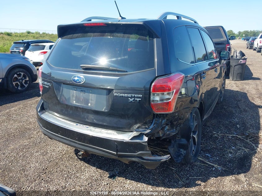 Vin: jf2sjhlc6eh501852, lot: 3074331, subaru forester 2.0xt touring 20144