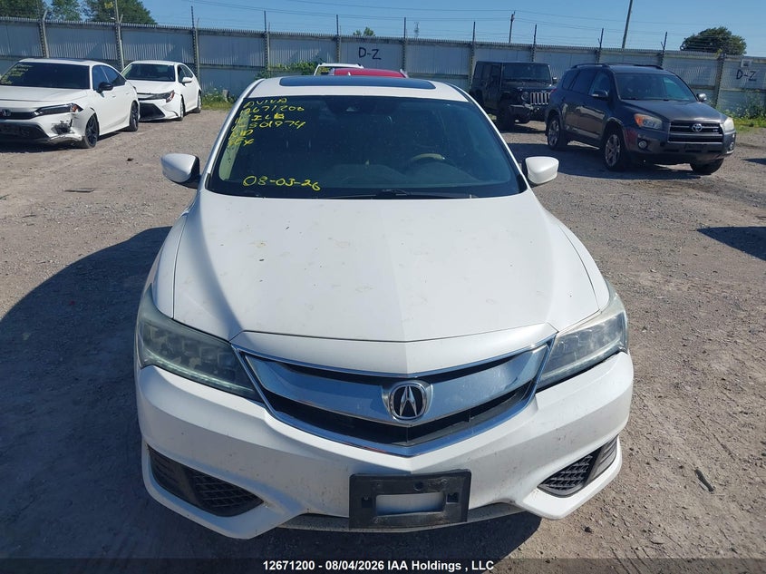 2016 ACURA ILX SEDAN 2.4L I-4 DI, DOHC, VVT, 201HP