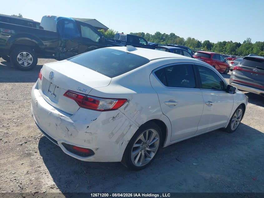 2016 ACURA ILX SEDAN 2.4L I-4 DI, DOHC, VVT, 201HP