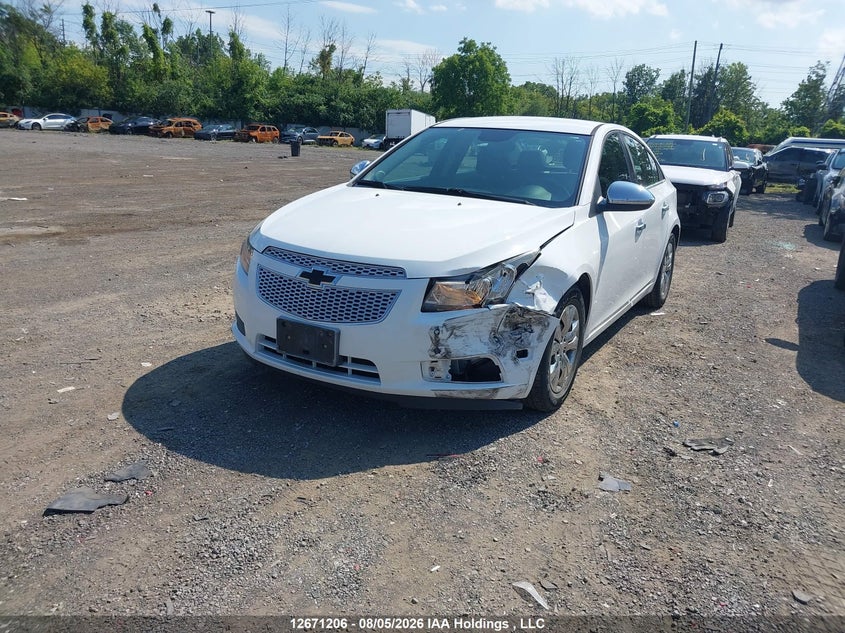 2014 Chevrolet Cruze Lt, Front, IAAI, VIN 1G1PD5SB8E7216359 — photo 2