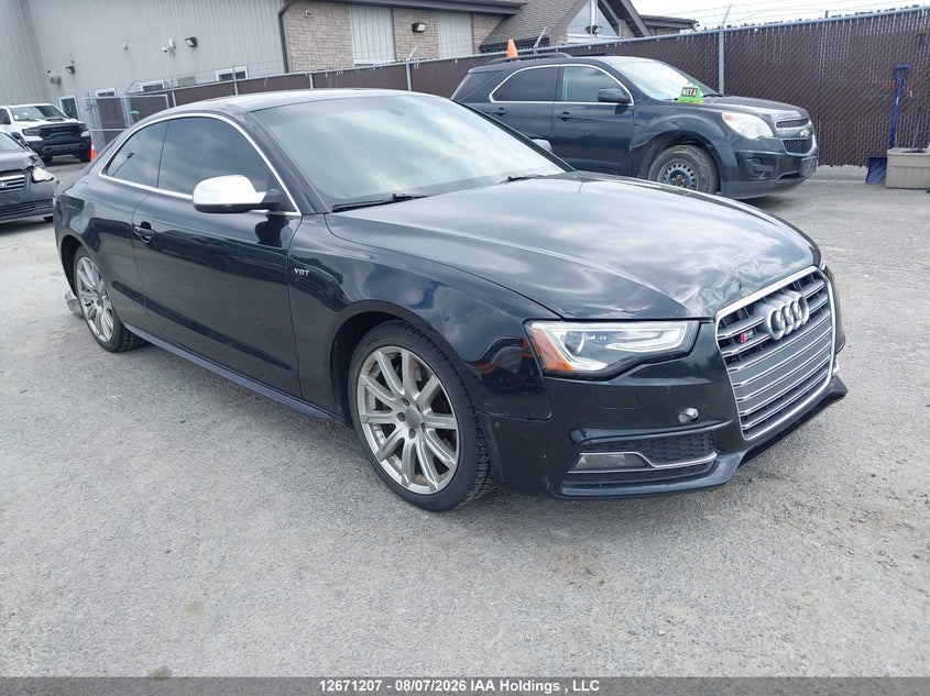 2013 AUDI S5 COUPE 3.0L V6 FI DOHC 24V YF4