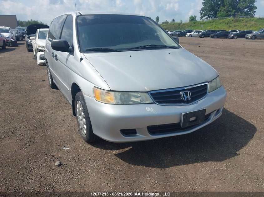 2003 Honda Odyssey Lx, Удар ззаду, IAAI, VIN 2HKRL18513H010659