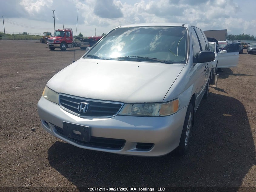 2003 Honda Odyssey, Удар ззаду, IAAI, VIN 2HKRL18513H010659 — фото 2