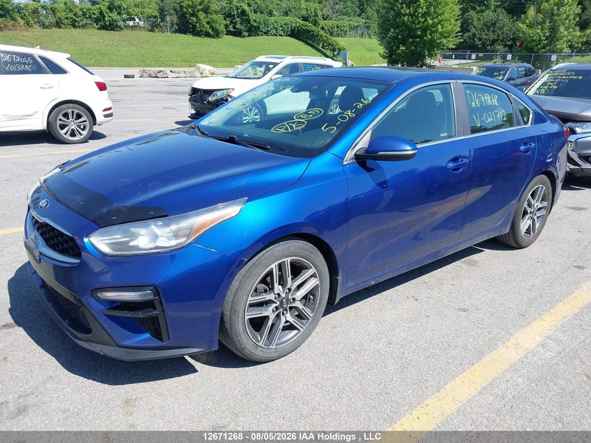 Vin: 3kpf54ad8ke021712, lot: 3074401, kia forte 20192
