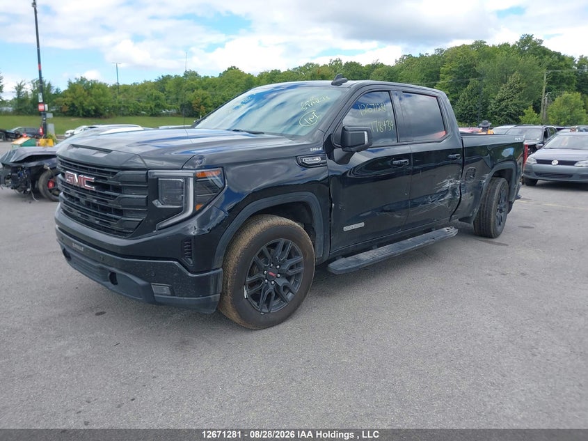 2024 GMC Sierra, Left Side, IAAI, VIN 3GTUUCED5RG178434 — photo 2