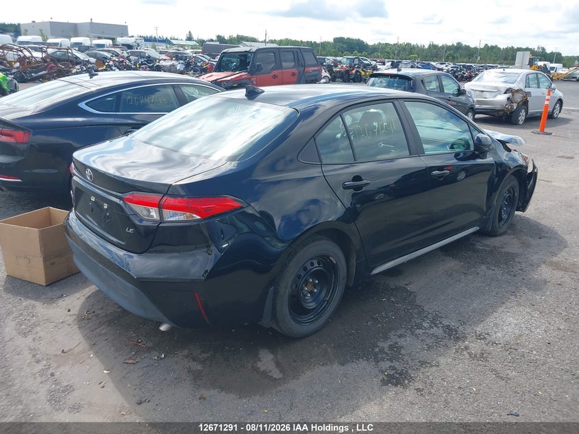 Vin: 5yfb4mde6sp356701, lot: 3074424, toyota corolla le 20254