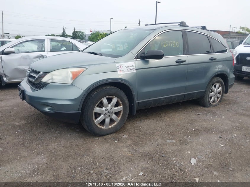 2010 Honda Cr-V, Left Side, IAAI, VIN 5J6RE4H34AL803791 — photo 2