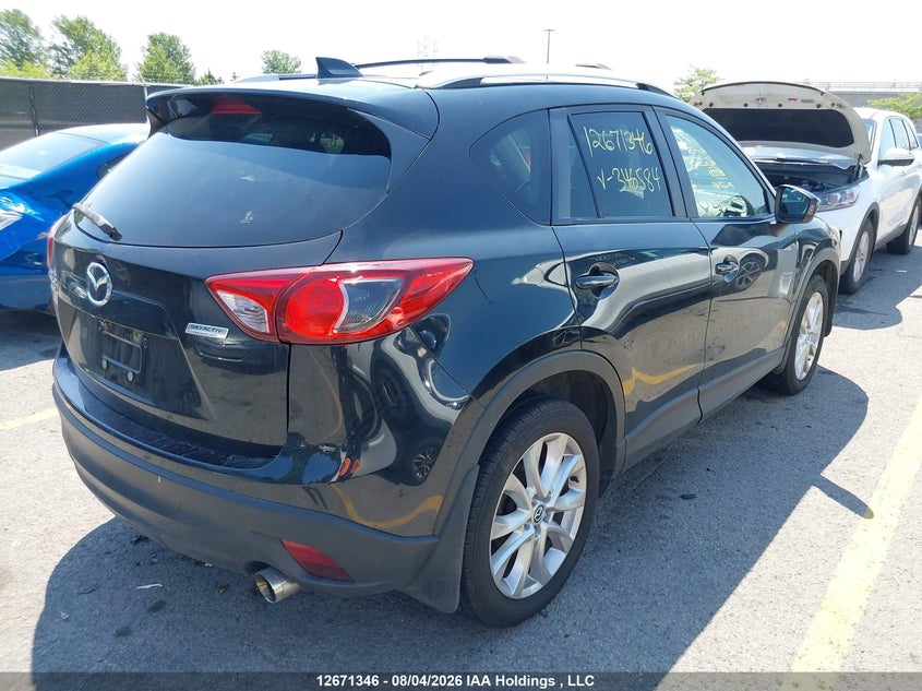 Vin: jm3ke4dy4e0346584, lot: 3074480, mazda cx-5 20144