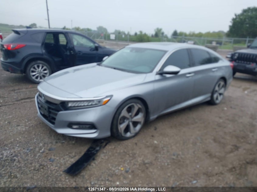 Vin: 1hgcv1f9xka807473, lot: 3074481, honda accord touring 1.5t 20192