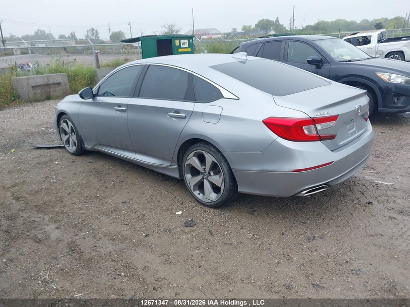 Vin: 1hgcv1f9xka807473, lot: 3074481, honda accord touring 1.5t 20193