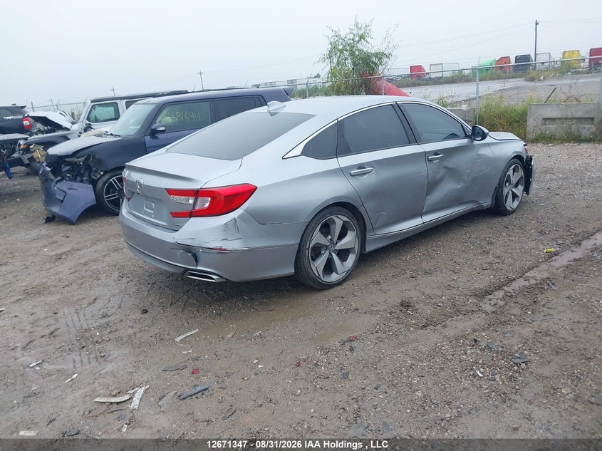 Vin: 1hgcv1f9xka807473, lot: 3074481, honda accord touring 1.5t 20194