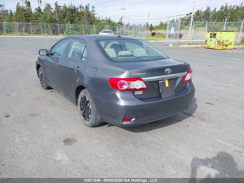 Vin: 2t1bu4ee5dc924714, lot: 3074483, toyota corolla ce 20133