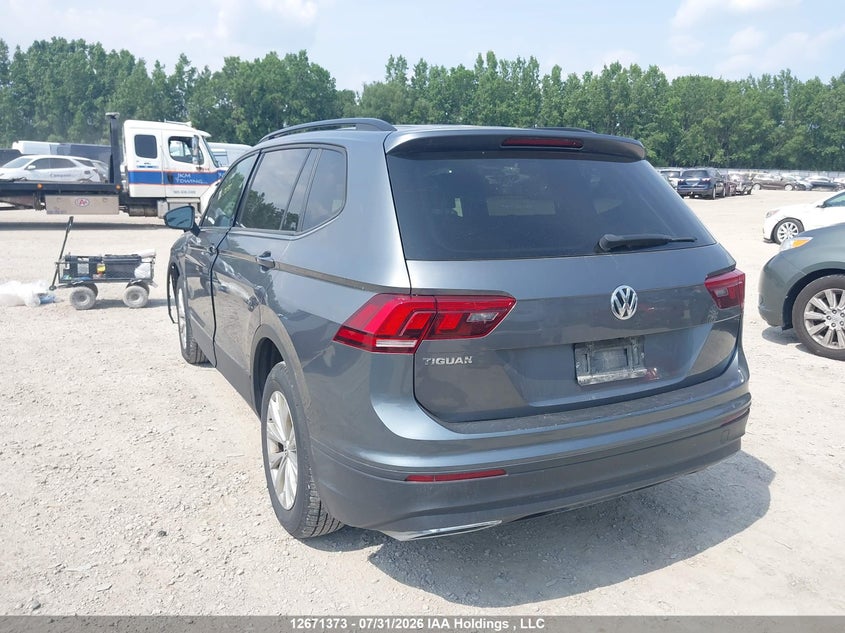 Vin: 3vv0b7ax0km077791, lot: 3074507, volkswagen tiguan trendline 20193