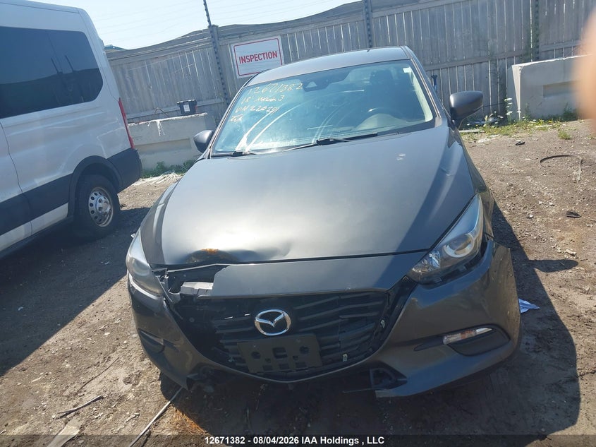2018 MAZDA 3 SEDAN 2.0L I-4 DI, DOHC, VVT, 156HP