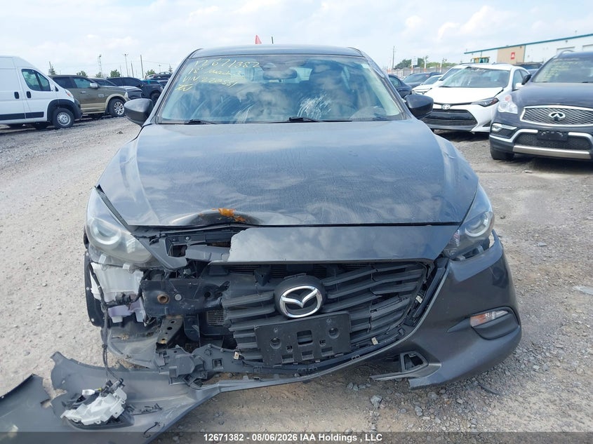 2018 MAZDA 3 SEDAN 2.0L I-4 DI, DOHC, VVT, 156HP