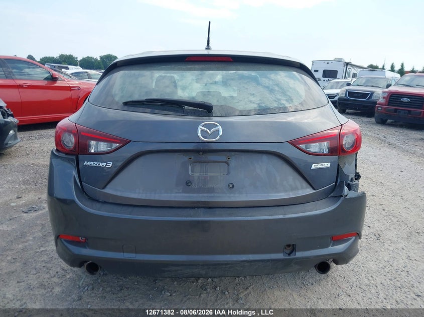 2018 MAZDA 3 SEDAN 2.0L I-4 DI, DOHC, VVT, 156HP
