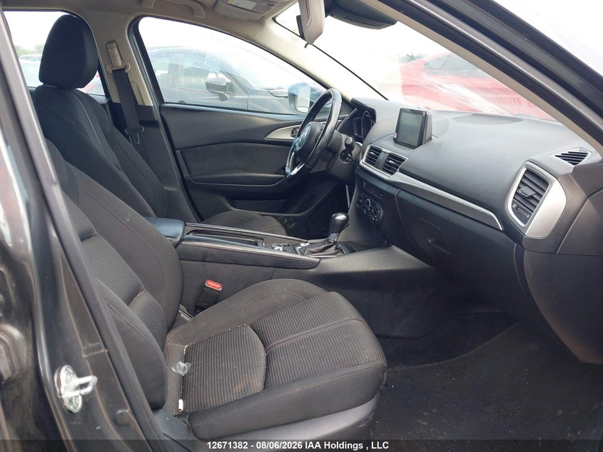 2018 MAZDA 3 SEDAN 2.0L I-4 DI, DOHC, VVT, 156HP
