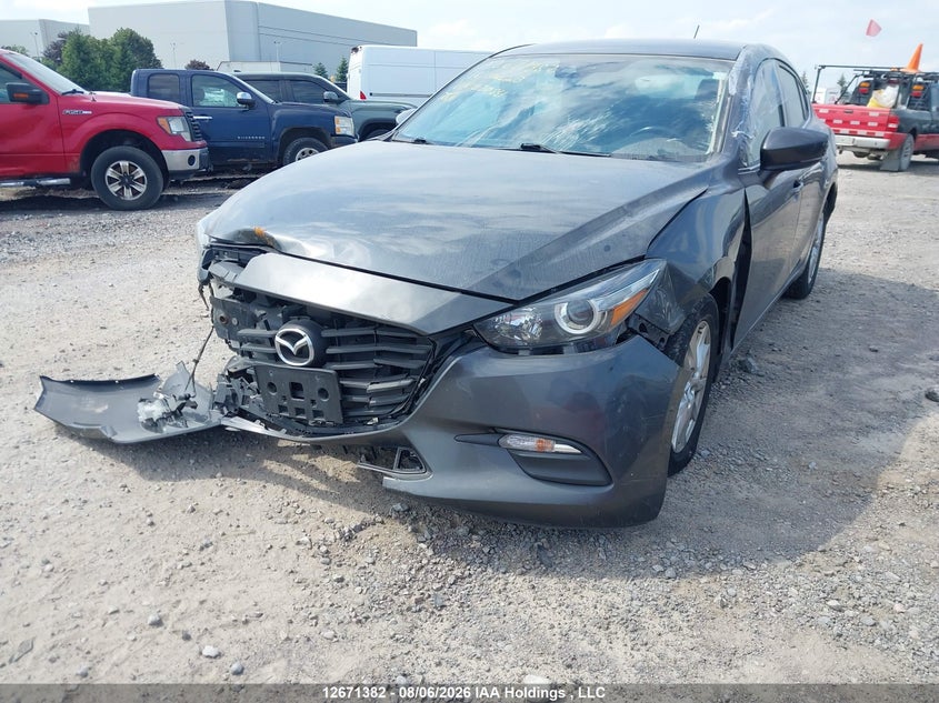 2018 MAZDA 3 SEDAN 2.0L I-4 DI, DOHC, VVT, 156HP
