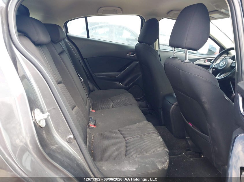 2018 MAZDA 3 SEDAN 2.0L I-4 DI, DOHC, VVT, 156HP