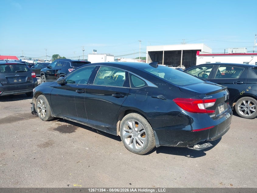 Vin: 1hgcv1f12ka804500, lot: 3074529, honda accord lx 1.5t 20193