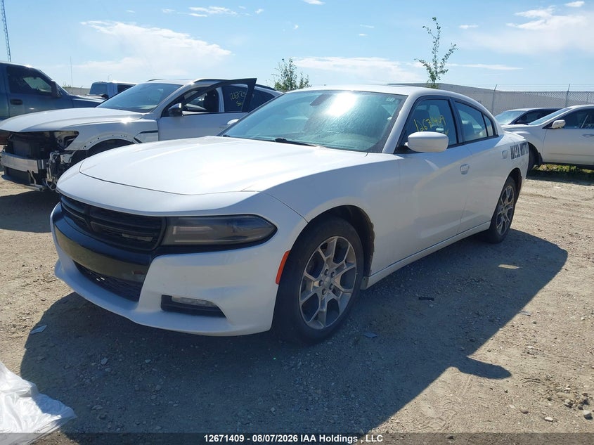 2015 Dodge Charger, Затопление, IAAI, VIN 2C3CDXJG0FH746561 — фото 2