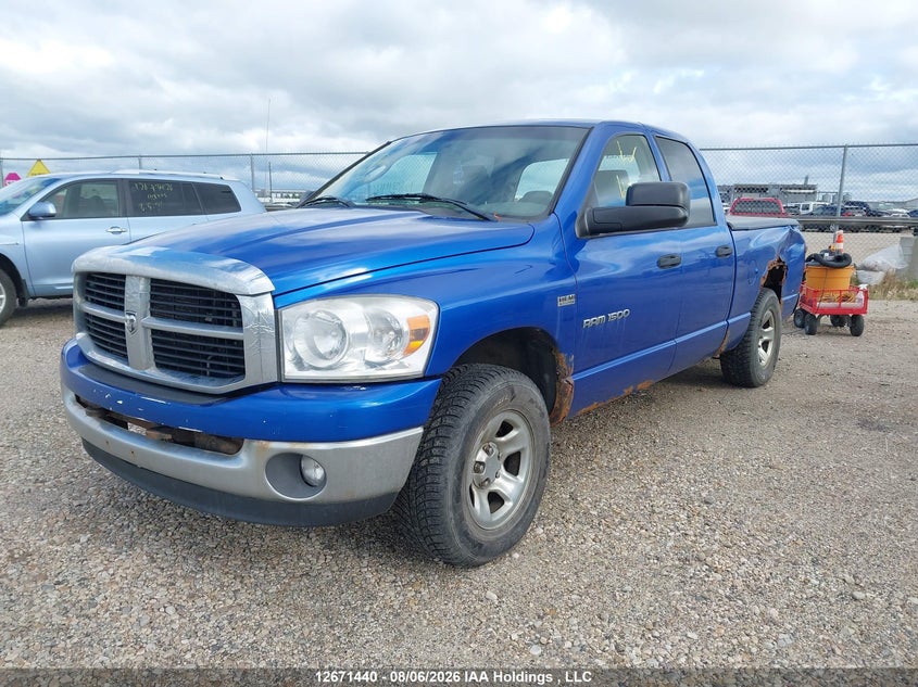 2007 Dodge RAM, Left Rear, IAAI, VIN 1D7HU18287J534019 — photo 2