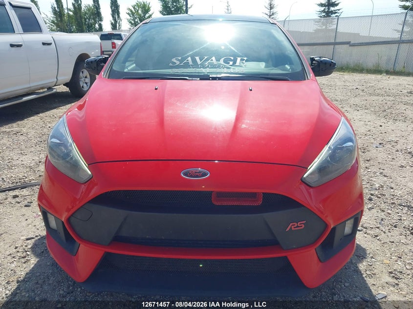 2018 FORD FOCUS RS HATCHBACK 2.3L I-4 DI, DOHC, VVT, TURBO, 350HP