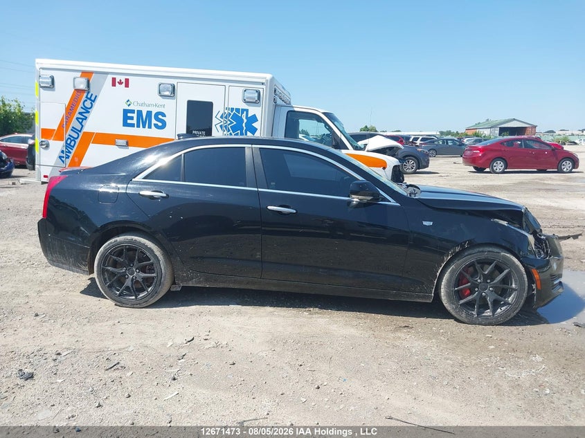 2017 CADILLAC ATS SEDAN 2.0L I-4 DI, DOHC, VVT, TURBO, 272HP