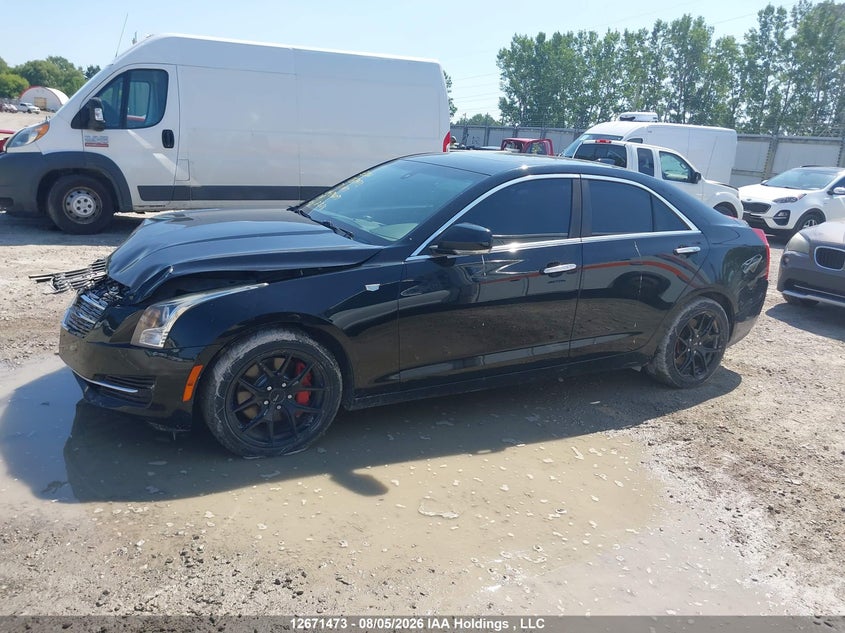 2017 CADILLAC ATS SEDAN 2.0L I-4 DI, DOHC, VVT, TURBO, 272HP