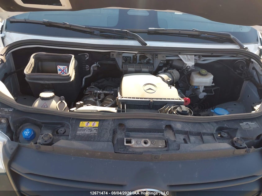 2025 MERCEDES-BENZ SPRINTER 2500 VAN 2.0L I-4 DI, DOHC, TURBO, 168HP