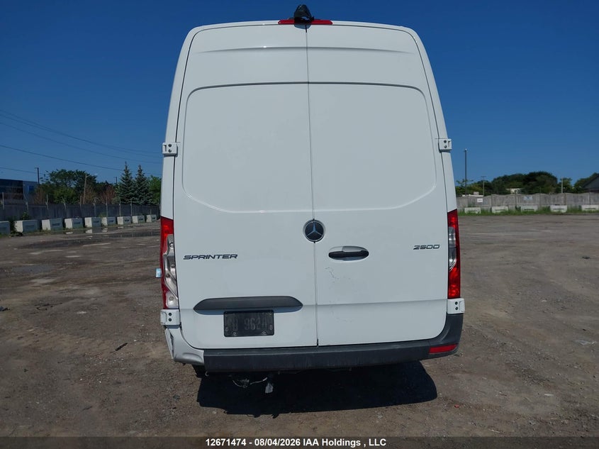 2025 MERCEDES-BENZ SPRINTER 2500 VAN 2.0L I-4 DI, DOHC, TURBO, 168HP