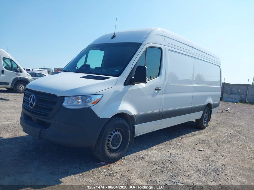 2025 MERCEDES-BENZ SPRINTER 2500 VAN 2.0L I-4 DI, DOHC, TURBO, 168HP
