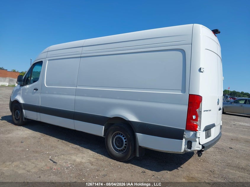 2025 MERCEDES-BENZ SPRINTER 2500 VAN 2.0L I-4 DI, DOHC, TURBO, 168HP