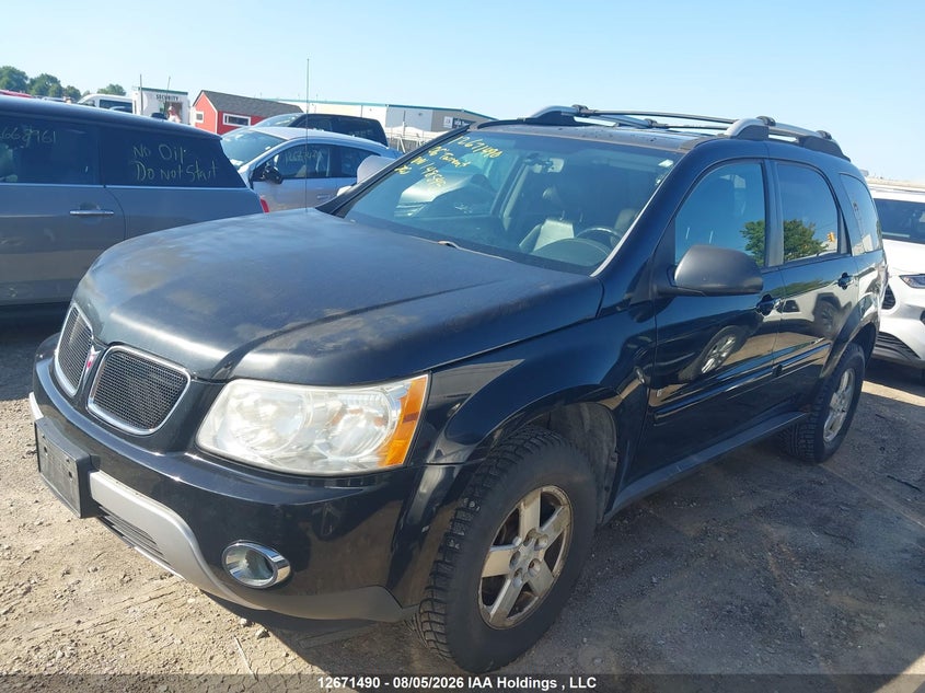 2006 Pontiac Torrent, Левый бок, IAAI, VIN 2CKDL63F666148545 — фото 2