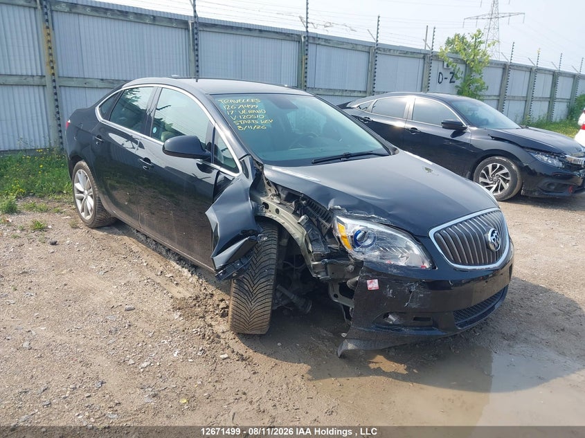 2017 Buick Verano, Front, IAAI, VIN 1G4PP5SKXH4120510