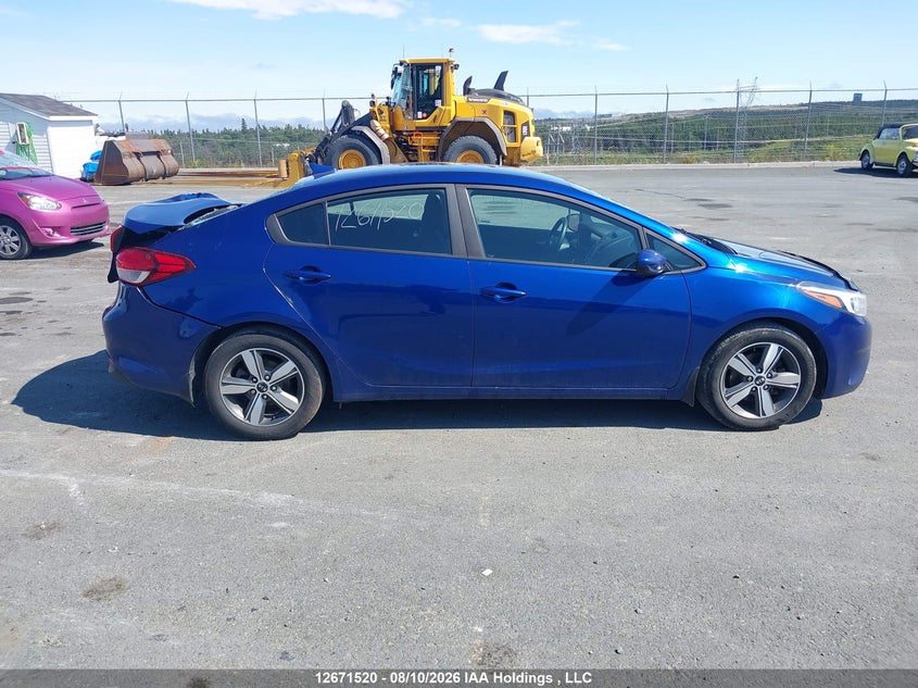 2018 KIA FORTE SEDAN 2.0L I-4 DOHC, VVT, 147HP
