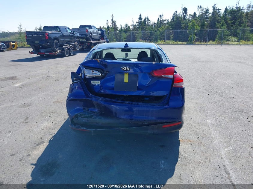 2018 KIA FORTE SEDAN 2.0L I-4 DOHC, VVT, 147HP
