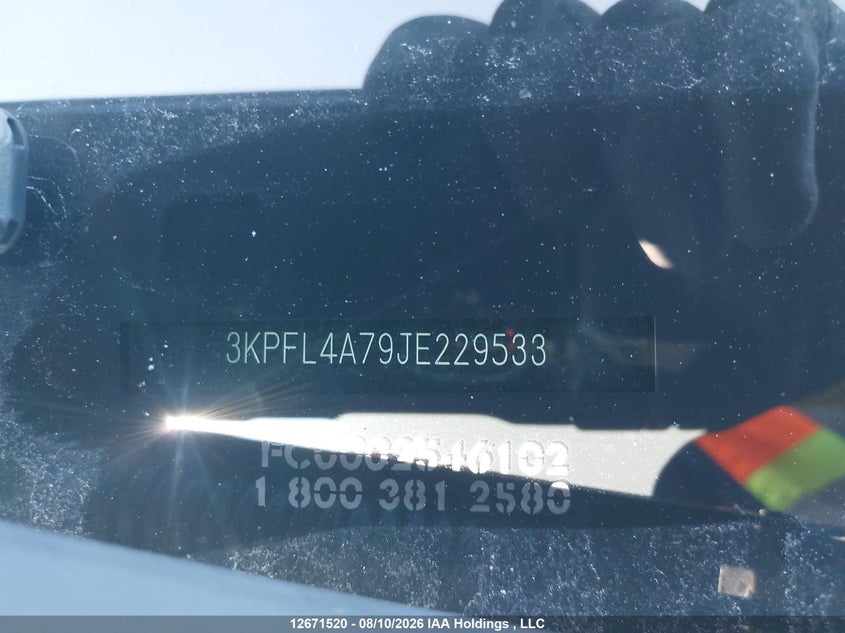 2018 KIA FORTE SEDAN 2.0L I-4 DOHC, VVT, 147HP